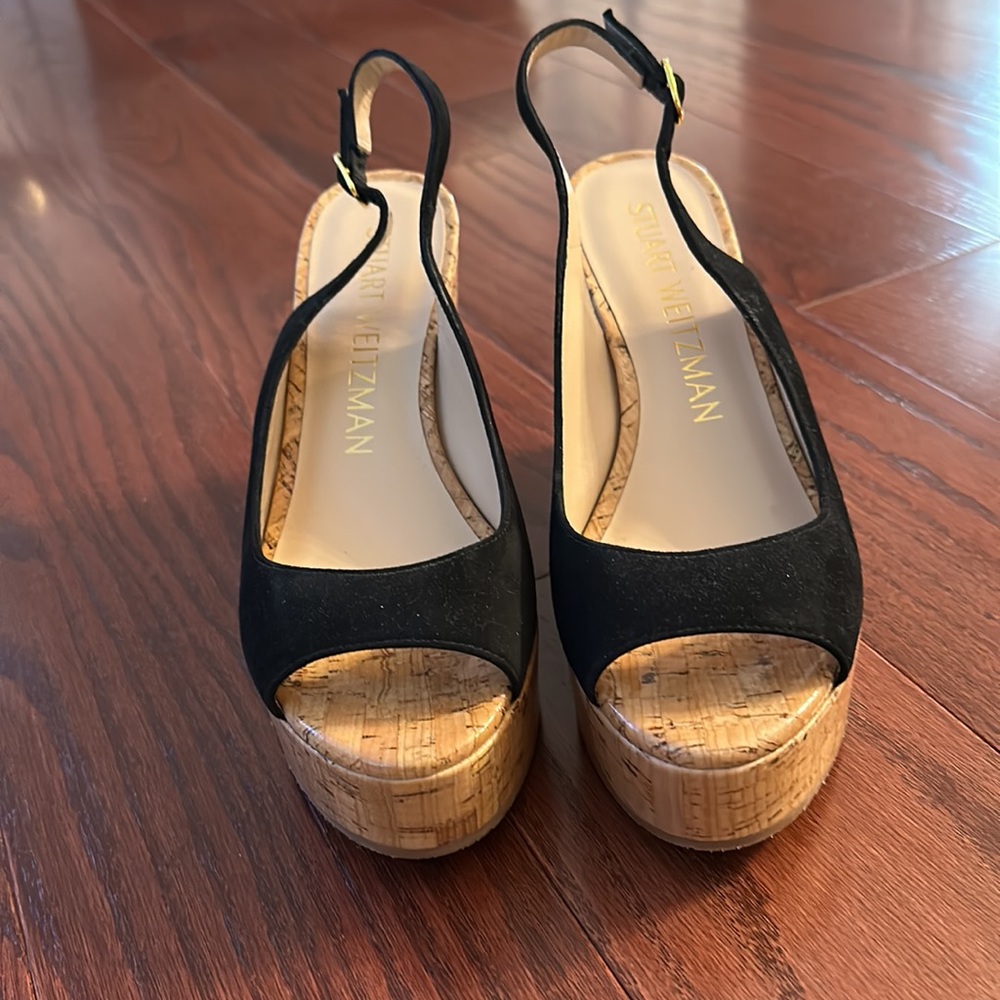 Stuart Weitzman Riviera Wedge Size 8 - image 2